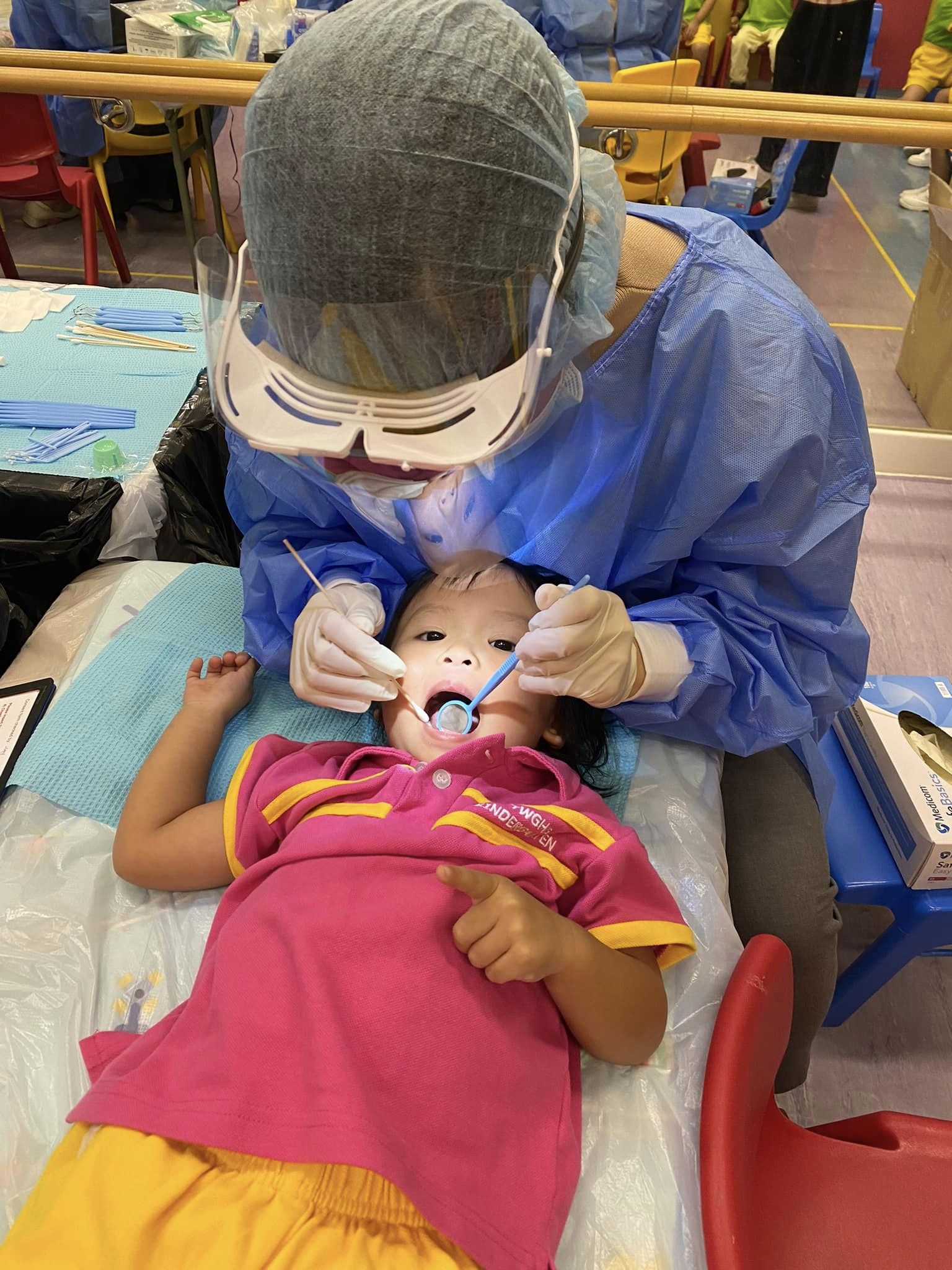 「賽馬會幼童健齒計劃」牙科檢查